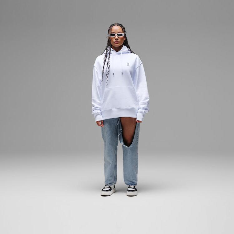 'Potential' White Hoodie By Michael