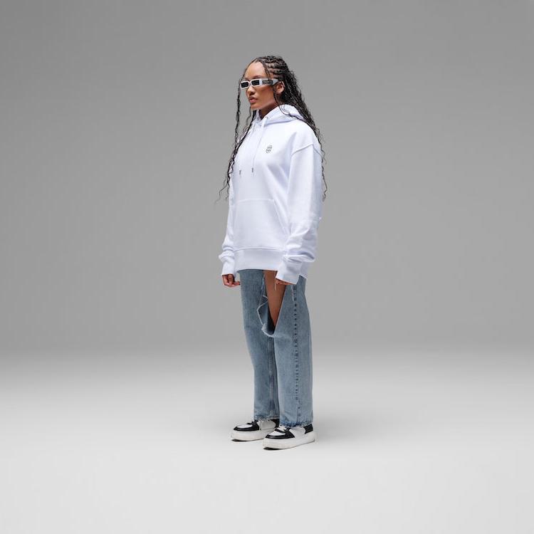 'Potential' White Hoodie By Michael