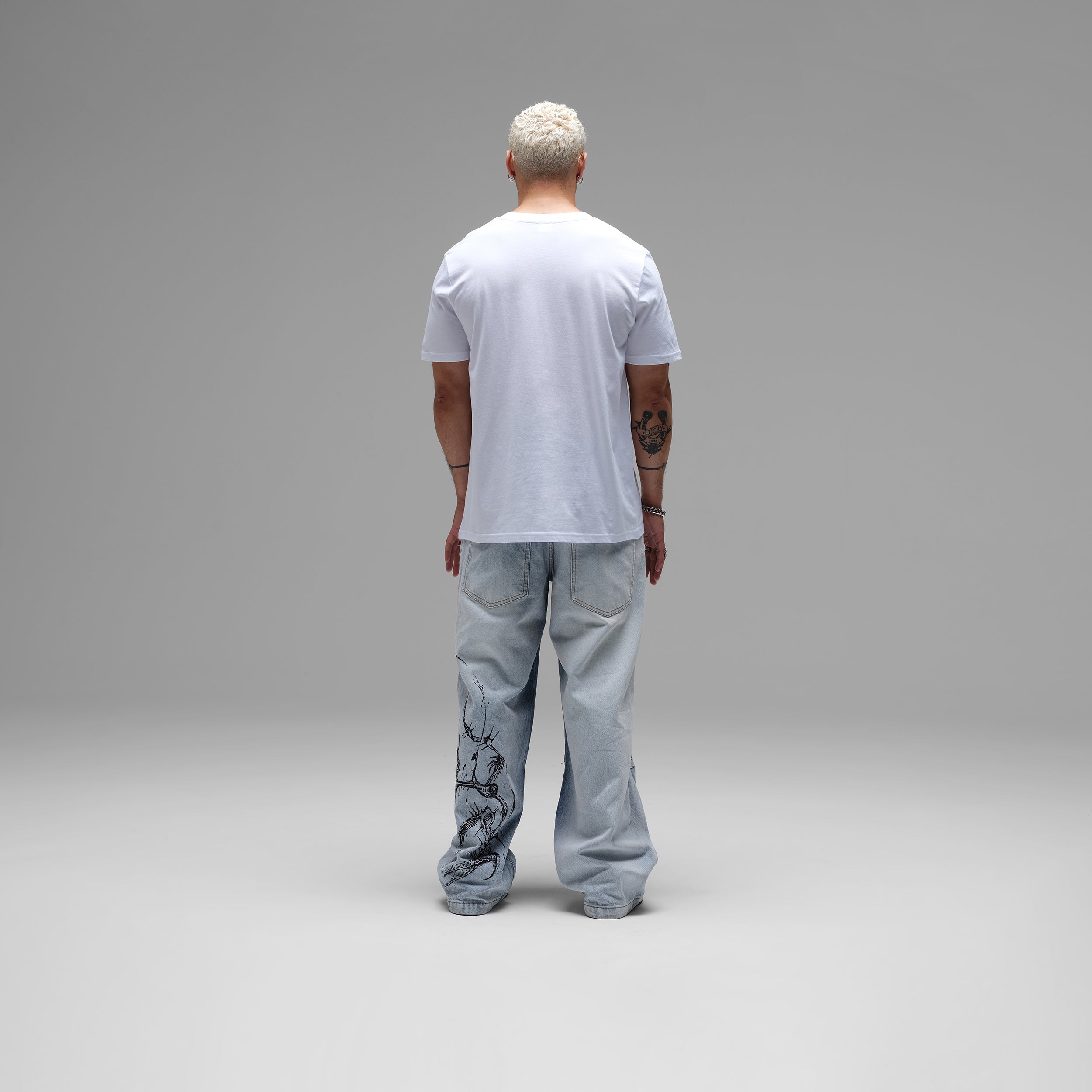 'Re-Think' White TShirt by Joe