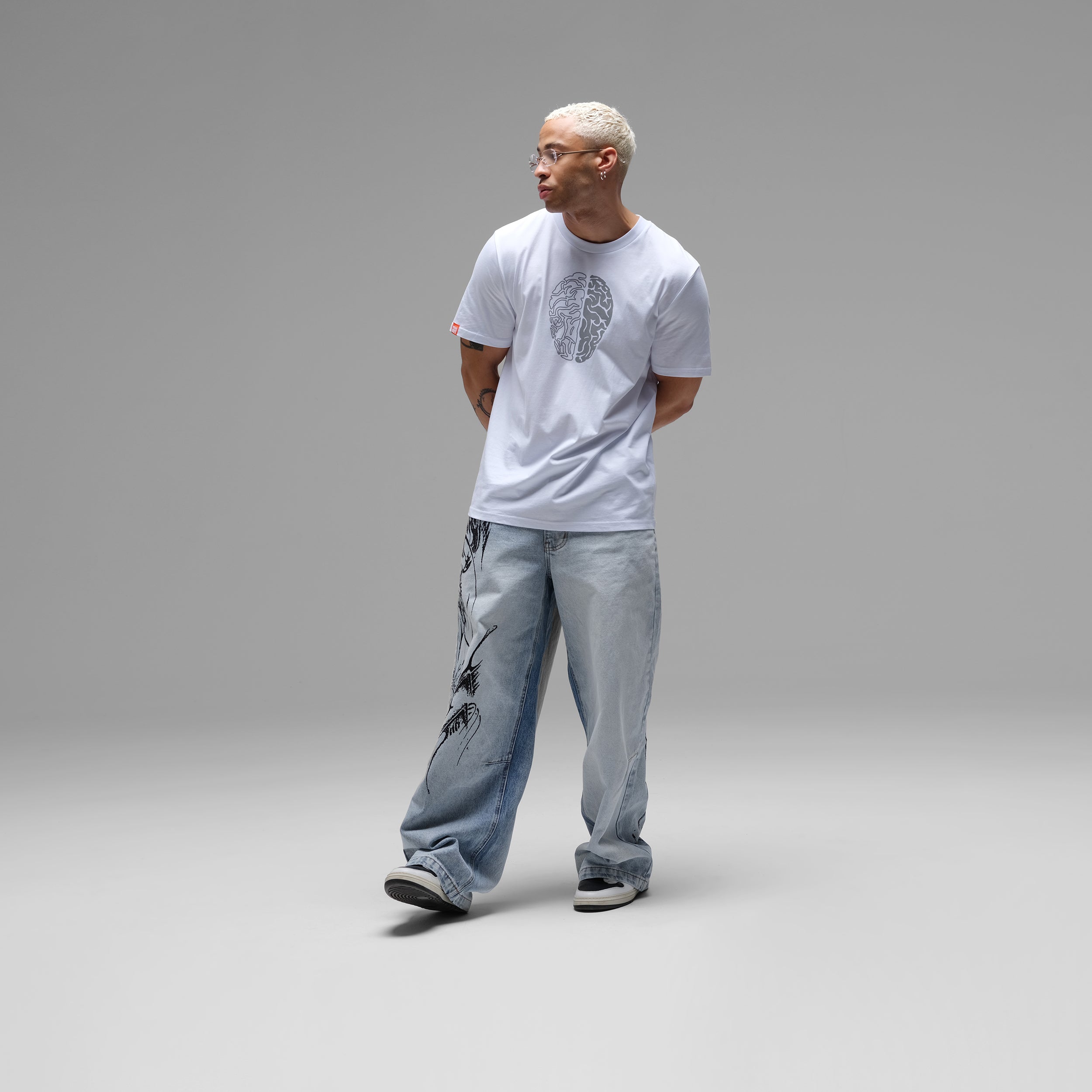 'Re-Think' White TShirt by Joe