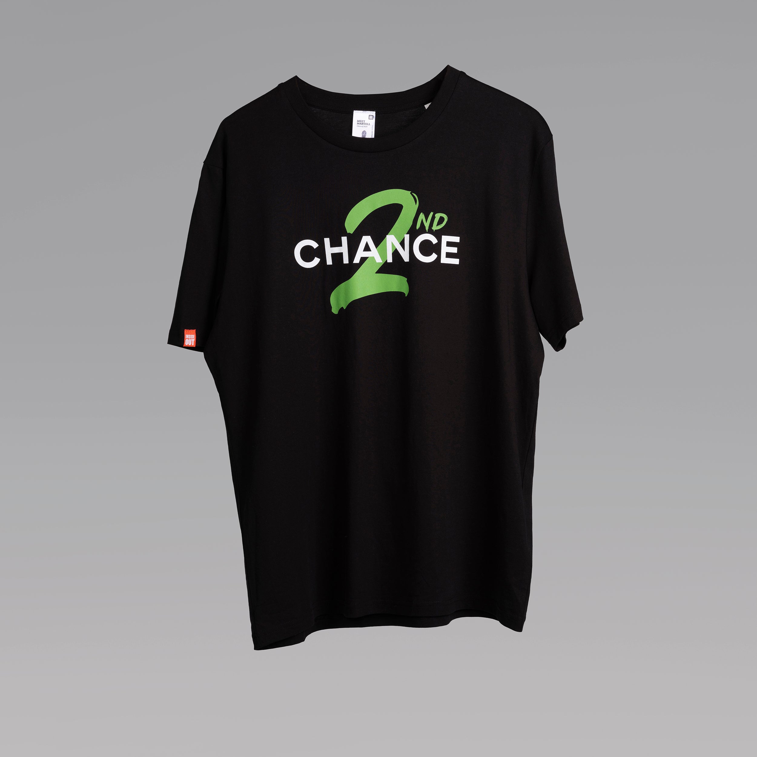 '2nd Chance' Black T-shirt by Martell
