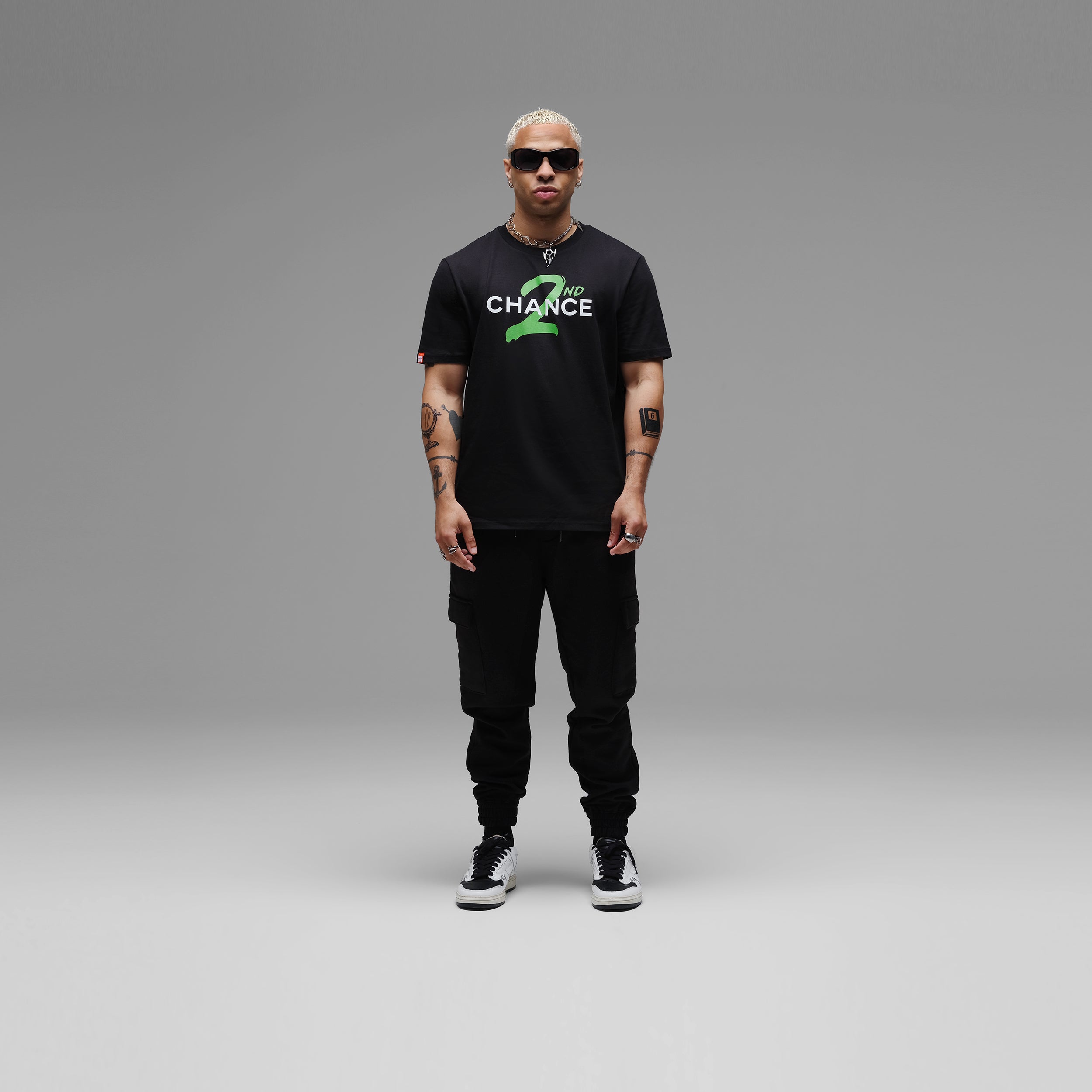'2nd Chance' Black T-shirt by Martell