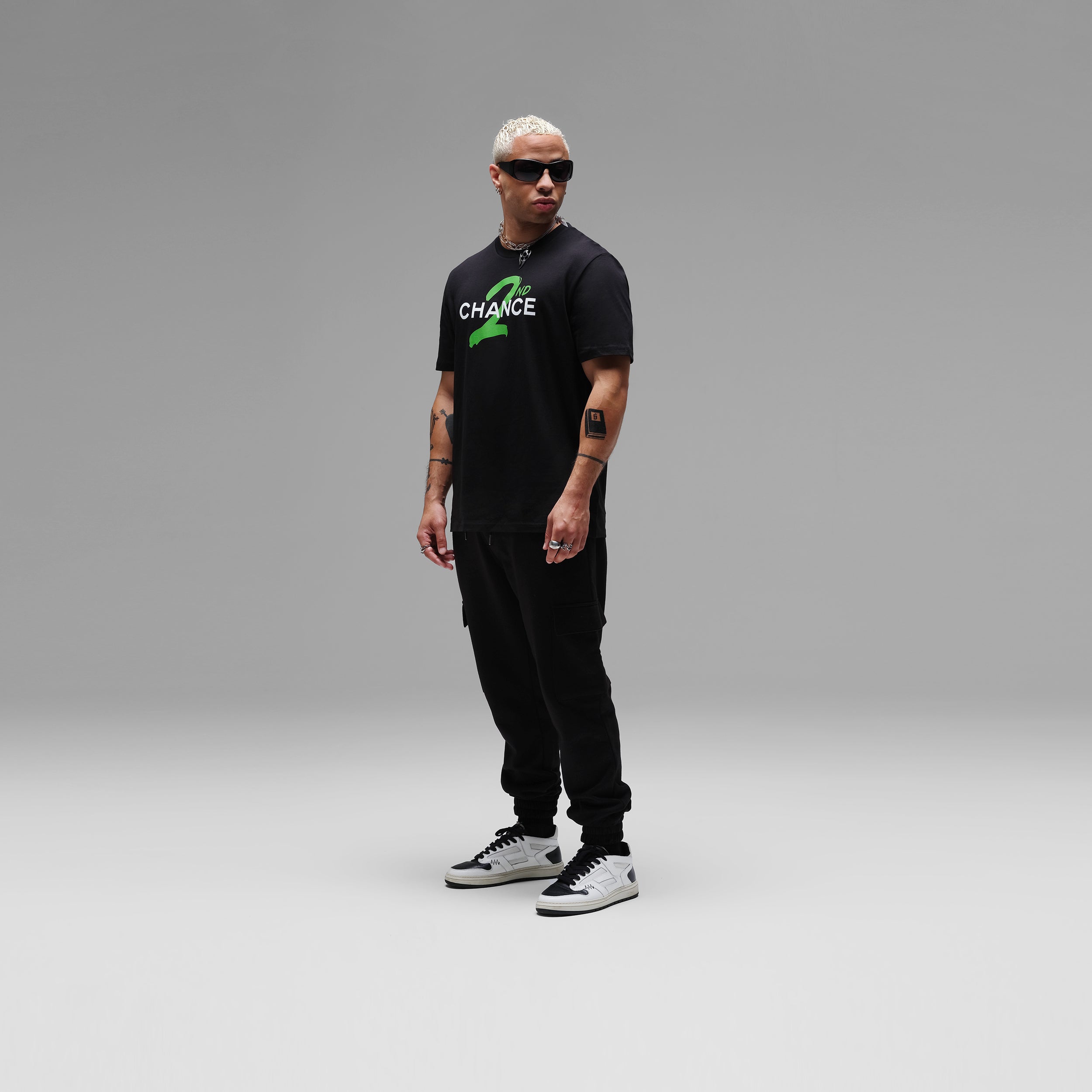 '2nd Chance' Black T-shirt by Martell