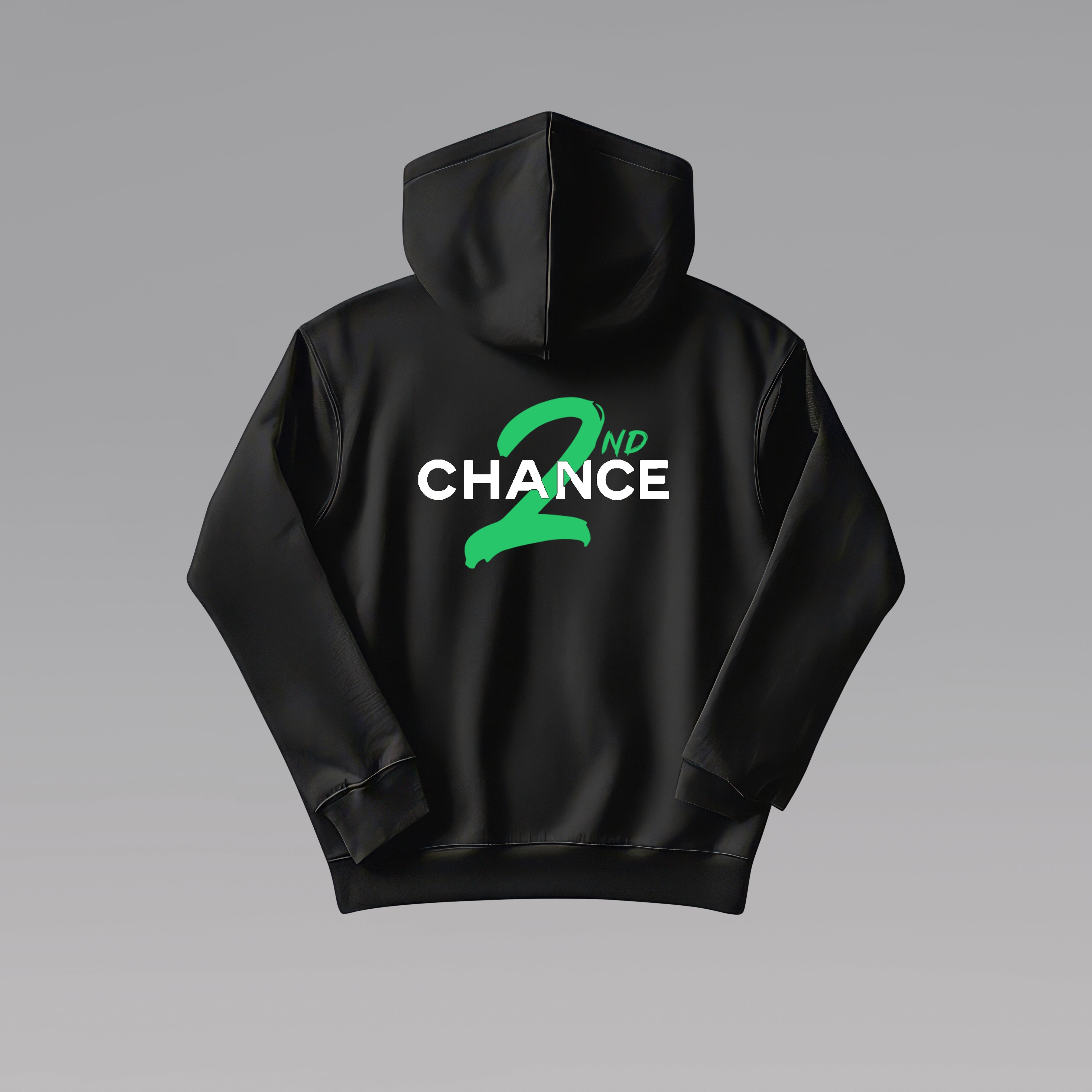 '2nd Chance' Black Hoodie by Martell