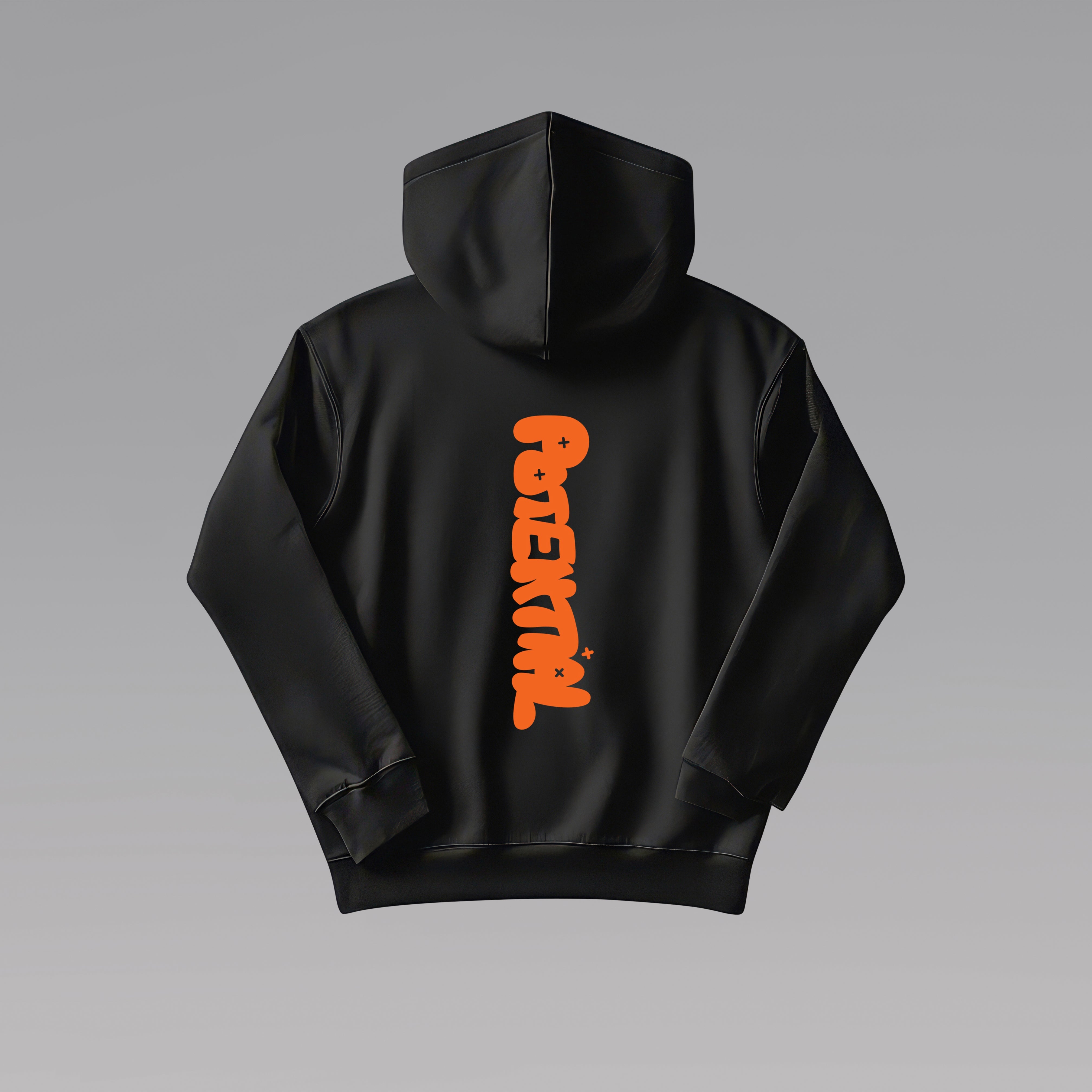 'Potential' Black Hoodie By Michael