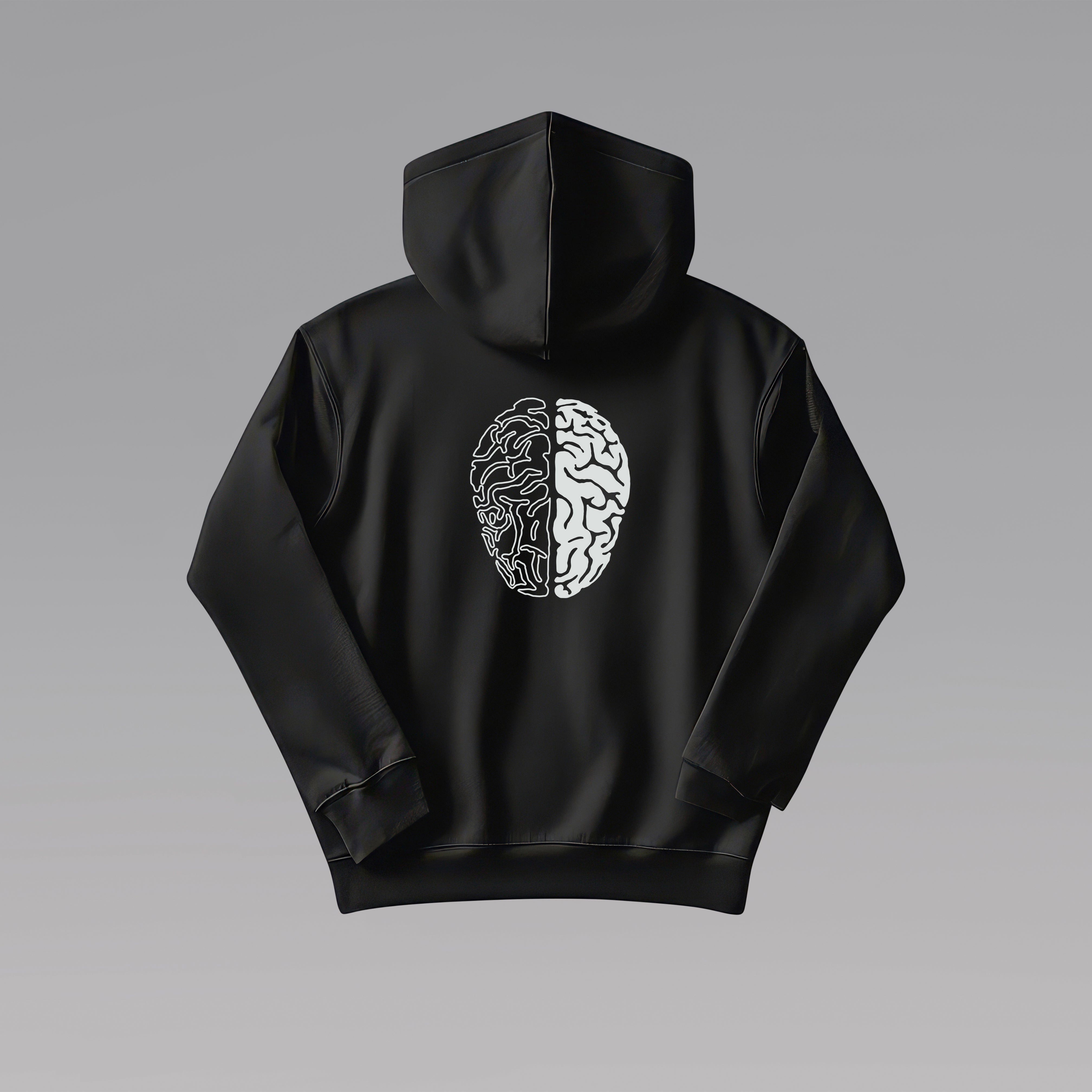 'Re-Think' Black Hoodie by Joe