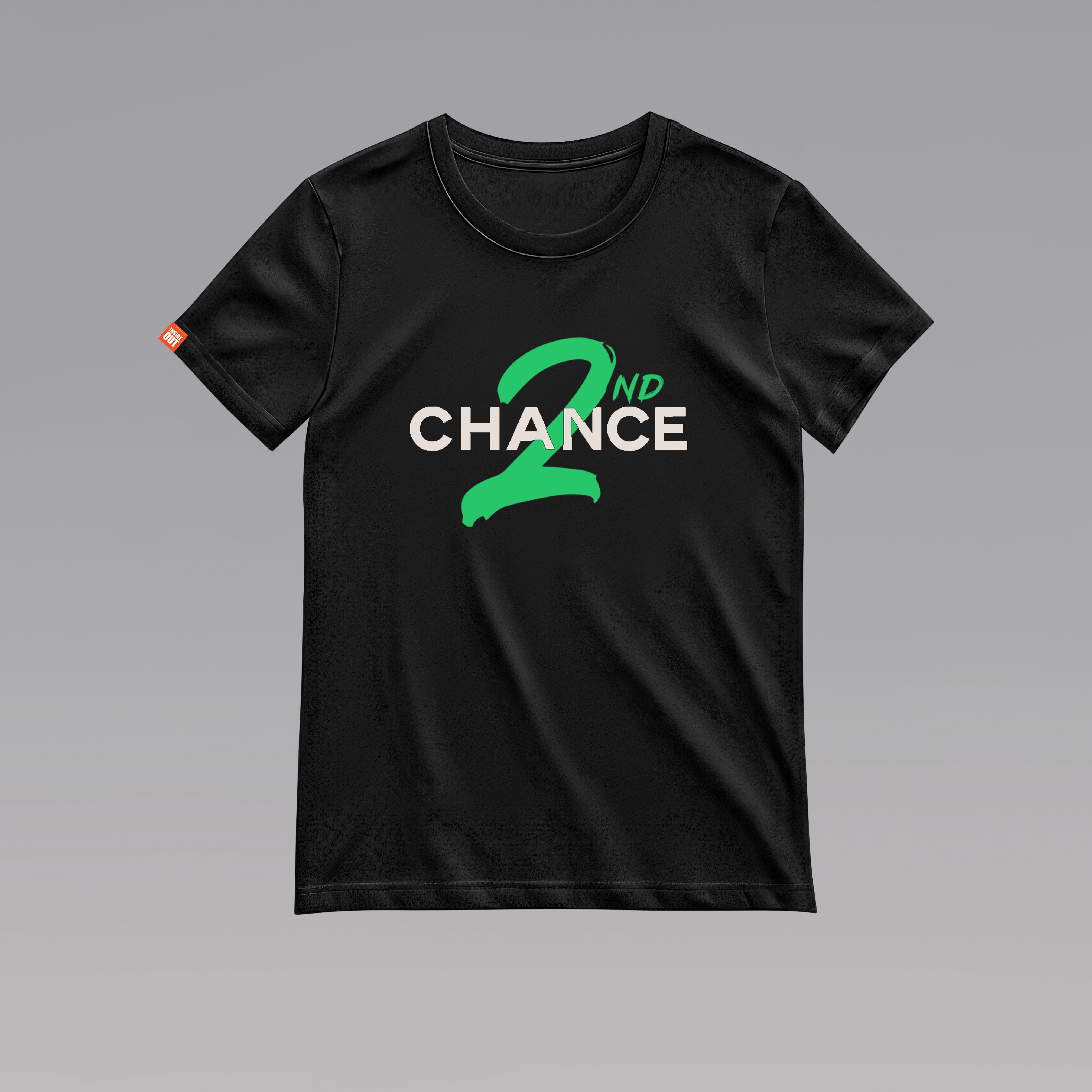 '2nd Chance' Black T-shirt by Martell