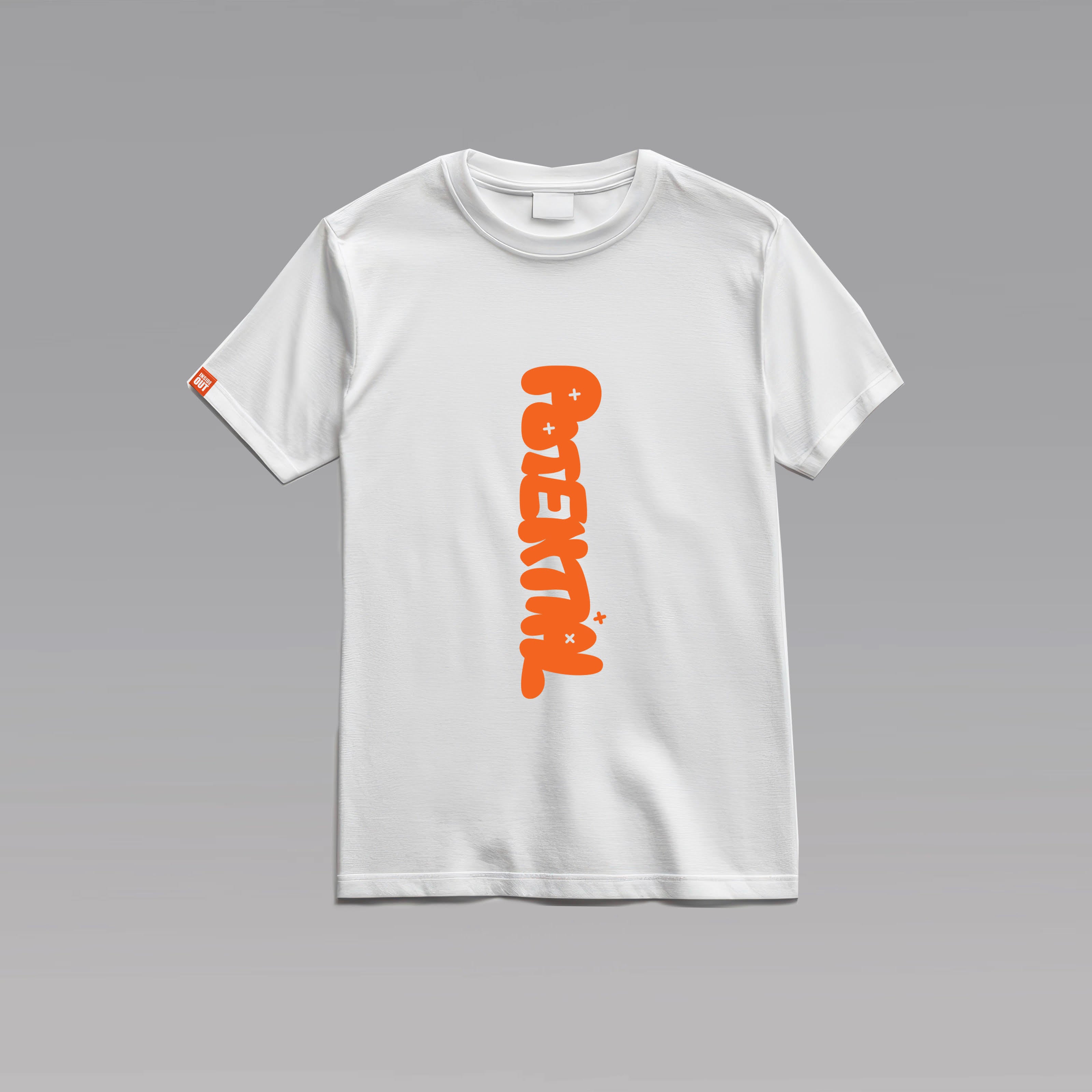 'Potential' White T-Shirt By Michael
