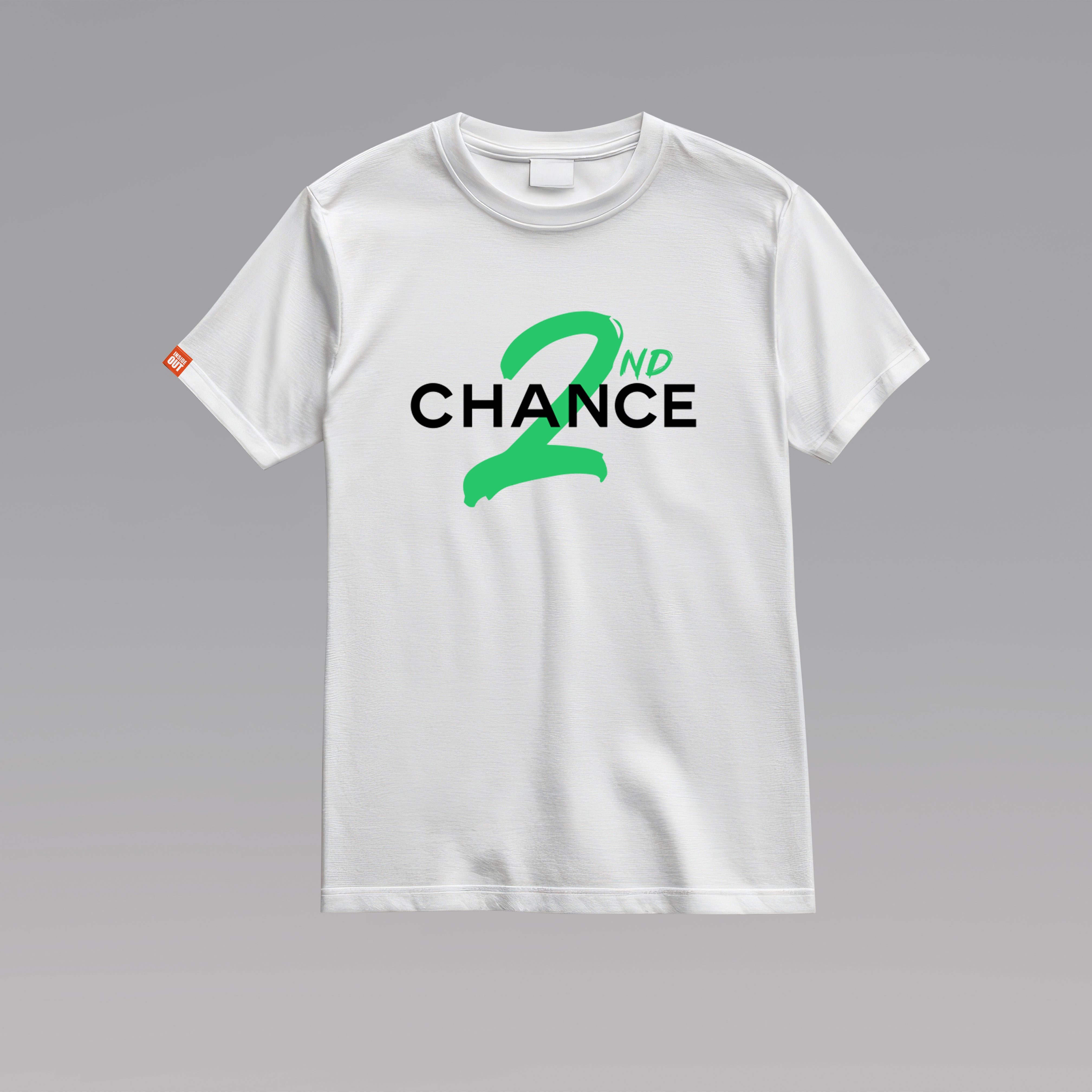 '2nd Chance' White T-shirt by Martell