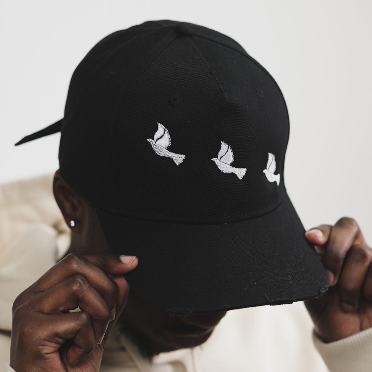 Freedom Doves Black Cap